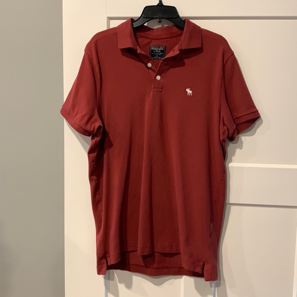 Mens short sleeved polo shirt